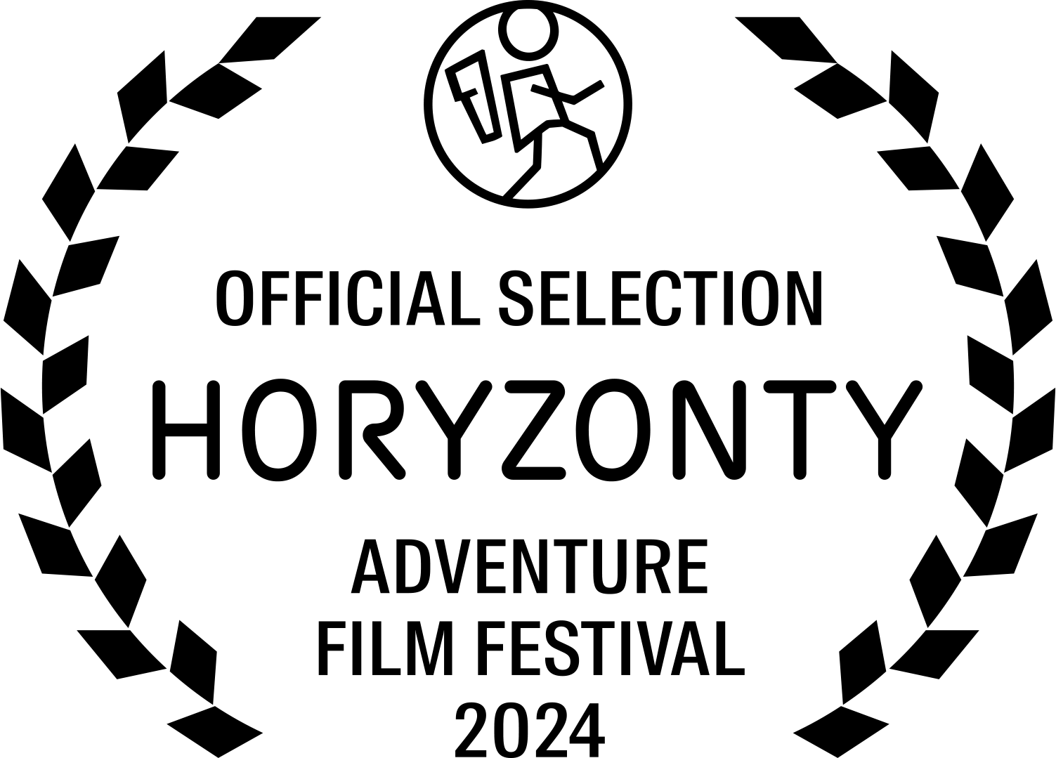 Award laurel — HZ Laurel24 Official Selection black — At Sea short film directed by Martin Marko